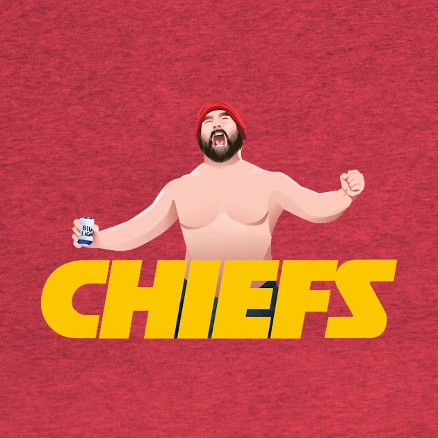 Jason Kelce - Chiefs by idjie